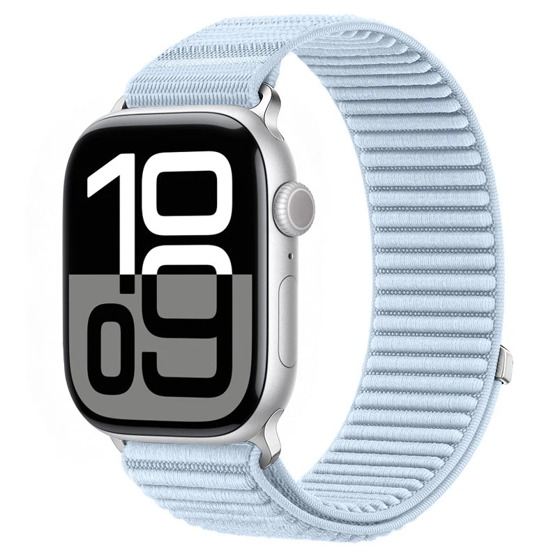 Correa deportiva de nailon con hebilla para Apple Watch de 46 mm 44 mm 40 mm 42 mm 45 mm 41 mm, correa para iWatch serie 11 SE 10 9 8 7 Ultra 3