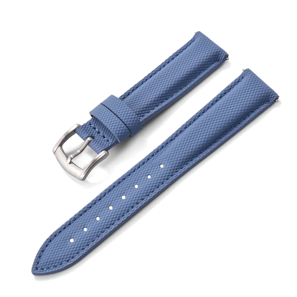 Bracelet de montre en tissu Nylon et Cuir - Universel