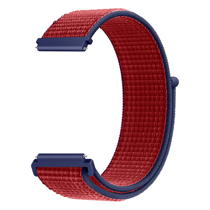 Bracelet à boucle en Nylon pour Amazfit Bip 6/5/GTS 4/3/2/2e/Mini/GTR 42mm/47mm/GTR 4/3 Pro Sport, 20mm/22mm, 2 bandes