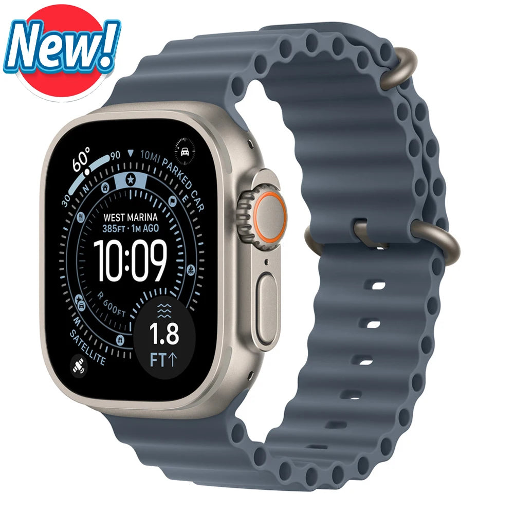 Bracelet Ocean pour Apple Watch Ultra 3 2, 49mm 46mm 44mm 40mm 45mm 41mm 42mm, Correa Bracelet iWatch Series 11 10 9 SE 8 7 6 5 4