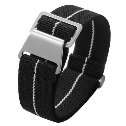 Bracelets de montre en Nylon 18/20/22mm, Parachute élastique respirant, respectueux de la peau, pour Rolex Water Ghost pour Omega pour Bracelet Tudor
