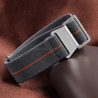 Cinturino in Nylon Elastico per Orologio 18/20/22mm, Cinturino Universale Sportivo Francese Paracadute per Uomini e Donne, Braccialetto per Smartwatch