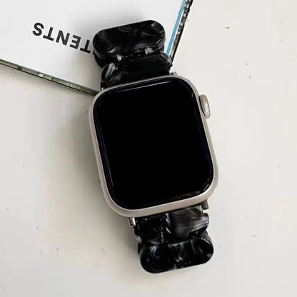Cinturino in resina per Apple Watch 10, 40 mm, 44 mm, 46 mm, 49 mm, 45 mm, 41 mm, cinturino in nylon per iWatch Correa Series 11 9 8 7 SE Ultra2 3