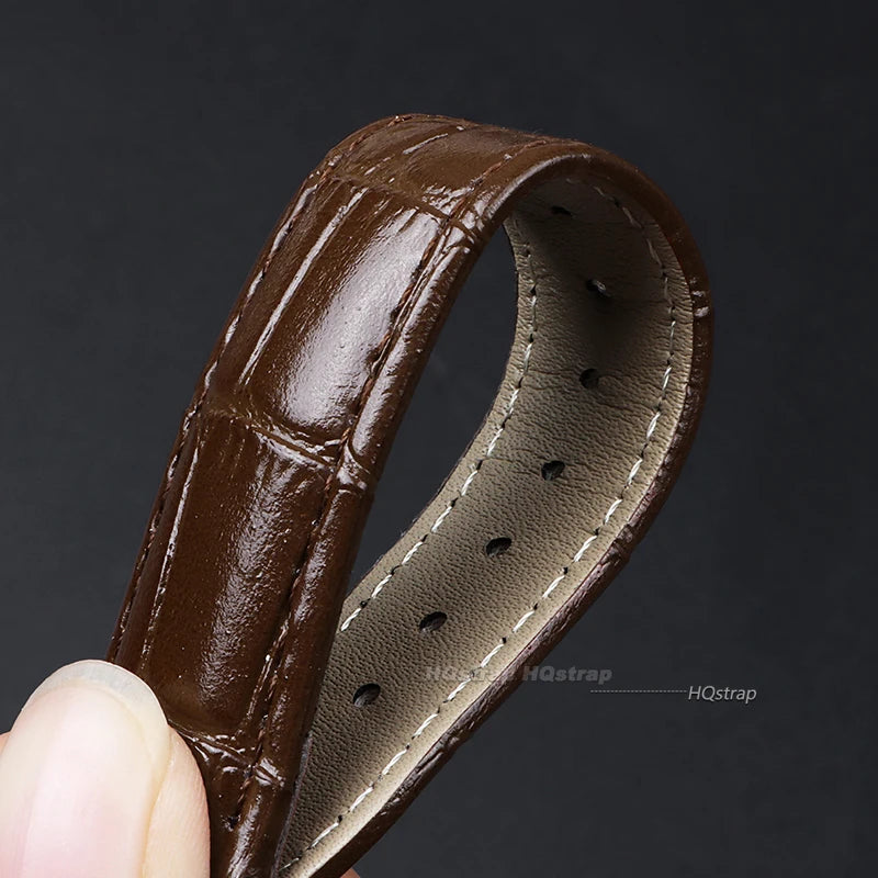 Bracelet de montre en cuir pour hommes femmes 12mm 14mm 16mm 18mm 19mm 20mm 21mm 22mm bracelet de montre bracelet de montre en cuir de remplacement universel