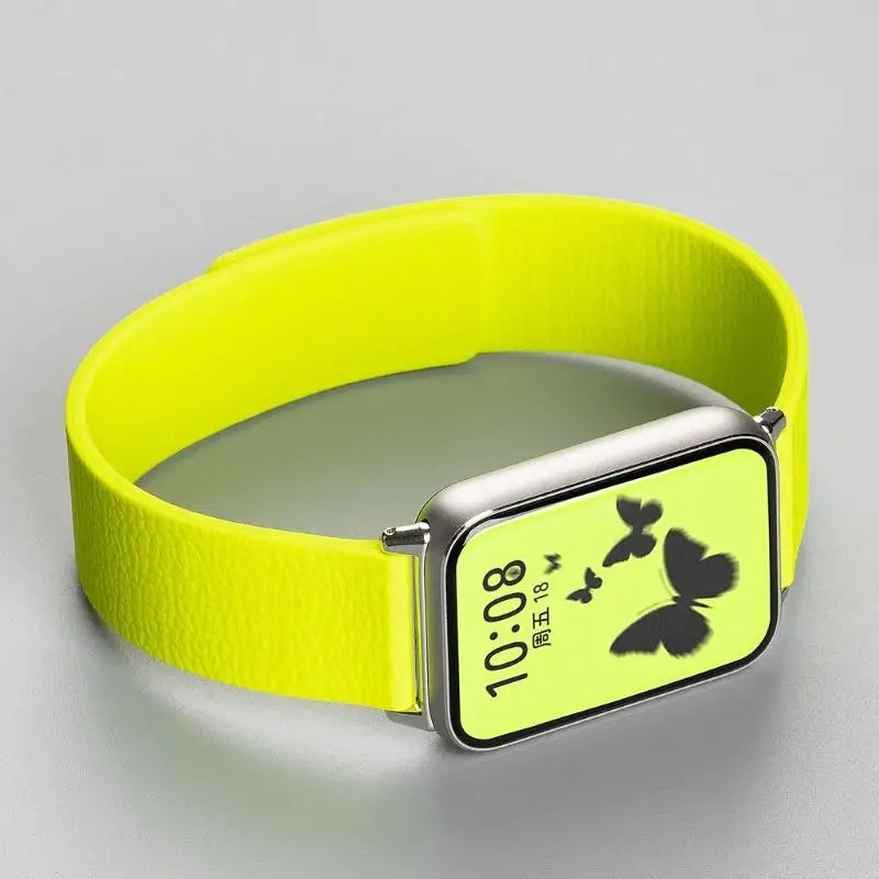 Boucle magnétique en Silicone pour Redmi 6 5 4, sangle de sport, ceinture de remplacement en Silicone, Bracelet Correa