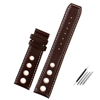 Bracelet en cuir véritable pour montre de sport Tissot 1853, Racing PRS516 T91 1853, couche supérieure en cuir de vache, 20mm, accessoires de bracelet Chopin