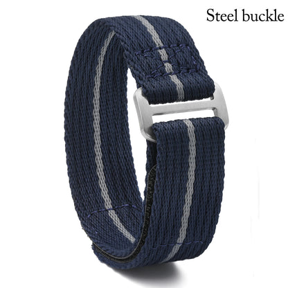 IBENIFIT titane boucle Nylon Bracelet ceinture 20mm 22mm universel remplacement Sport bracelets de montre montre-Bracelet