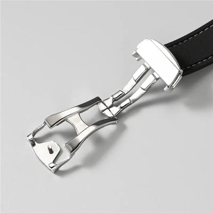 Cinturino in gomma fluorurata per Omega Seamaster 20mm 21mm 22mm FKM, cinturino universale a sgancio rapido, accessori per Rolex e Tudor