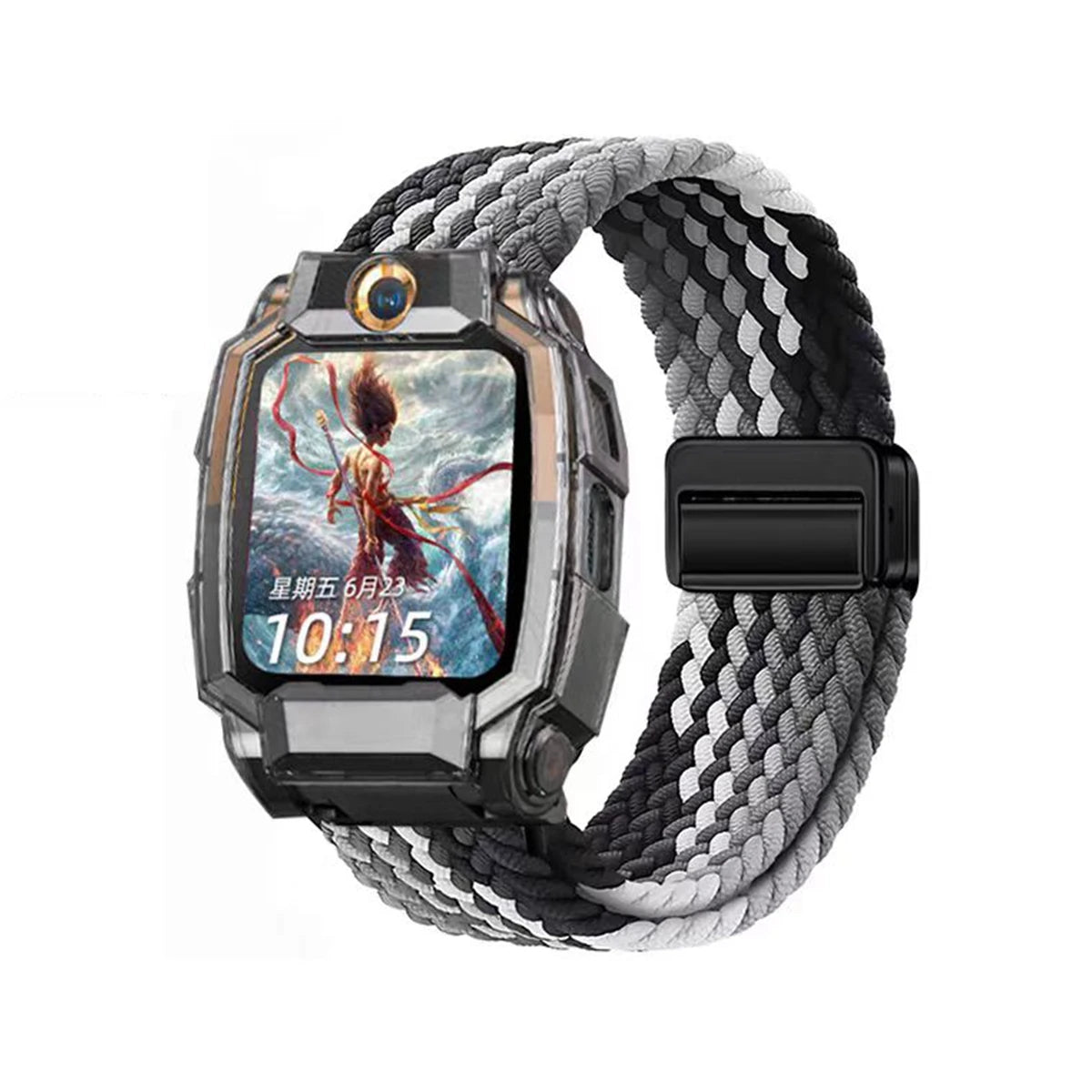 Bracciali intrecciati per bambini, bracciale elastico magnetico per smartwatch Imoo Xiaotiancai, telefono D2 Z11 Z10 Z6 Z7 Z1