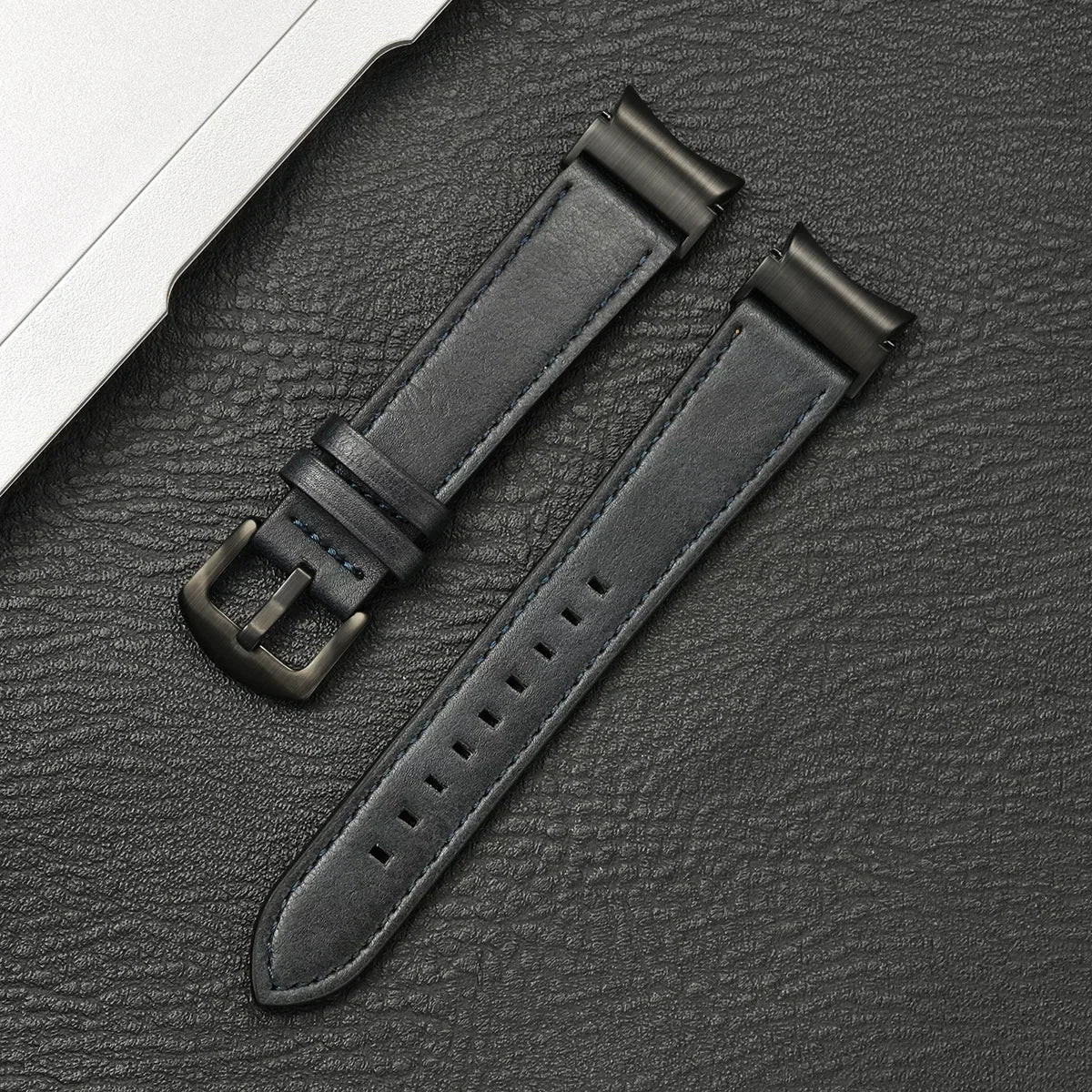 Bracelet en cuir sans écart pour Samsung Galaxy Watch 7 6 5 4 40mm 44mm 6 classique 43mm 47mm Bracelet de montre pour Galaxy Watch 5Pro 45mm