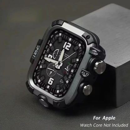 Custodia in lega di alluminio per Apple Watch Series 9 8 7 45 mm per iWatch 654SE 44 mm