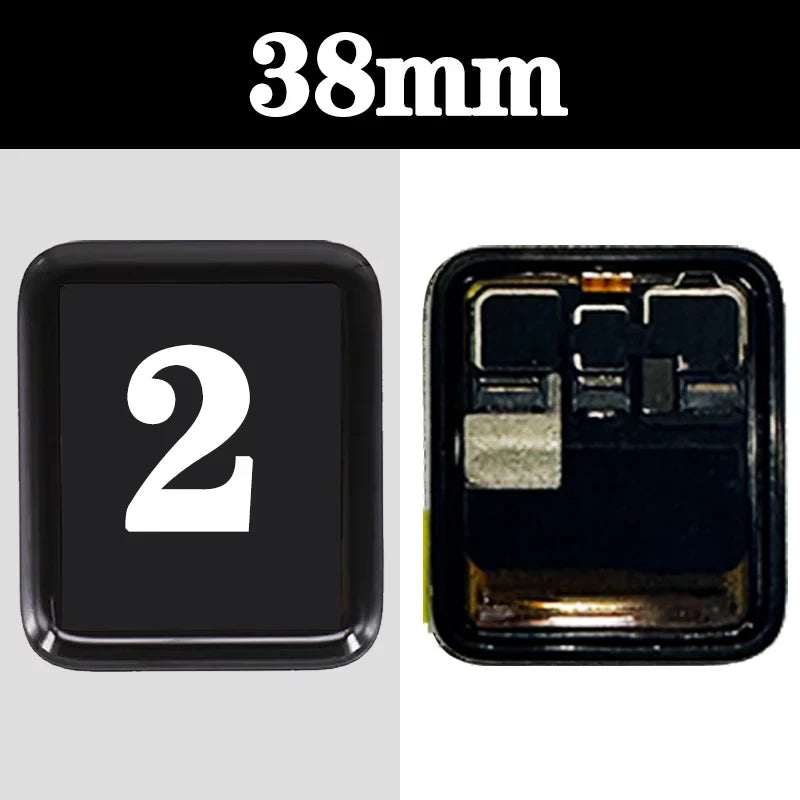 OLED pour apple watch série 1 2 3 4 5 6 SE 7 lcd écran tactile numériseur assemblée iWatch Substitution 38/42/40/44/41/45mm