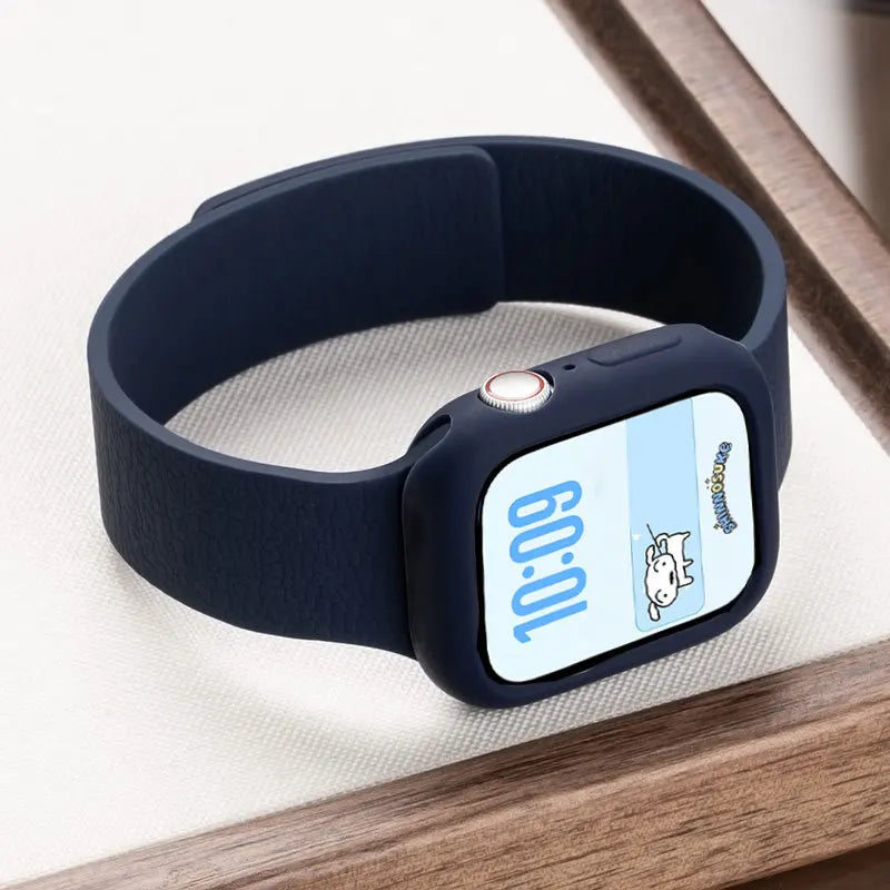Étui et bracelet en silicone souple pour Apple Watch Ultra 49mm 46mm 44mm 40mm 45mm 41mm pour IWatch Series 6 SE 7 8 9 10 11