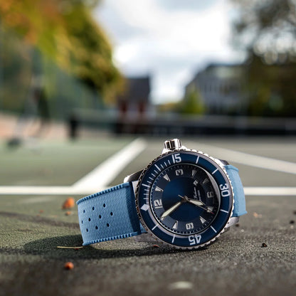 Bracelet de montre en Silicone Tropical bracelet de montre à dégagement rapide 18mm 20mm 22mm bracelet de montre intelligente Tropic en caoutchouc pour Oris Seiko Citizen