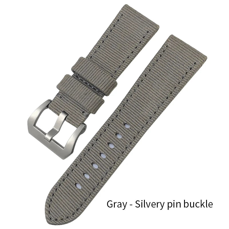 Bracelet de montre en toile de nylon pour Panerai Shoor, bracelet de montre, noir, bleu, vert, PAM01118, 441, 111, 24mm, 26mm, nouveau
