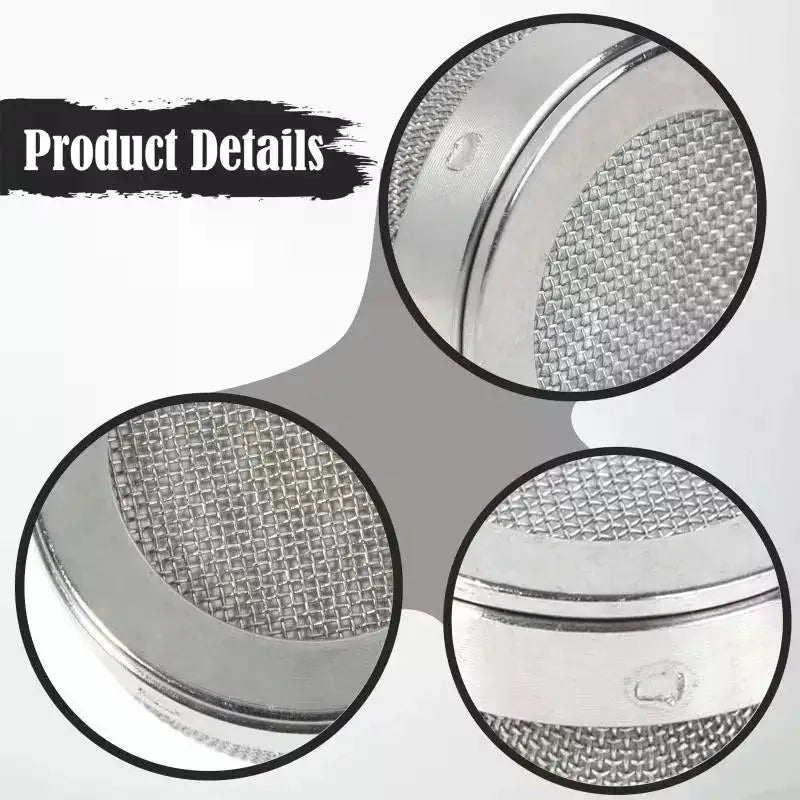 Panier en maille d'acier inoxydable pour nettoyeur à ultrasons, multi-tailles pour montres, bijoux et lunettes