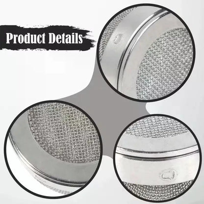 Panier en maille d'acier inoxydable pour nettoyeur à ultrasons, multi-tailles pour montres, bijoux et lunettes