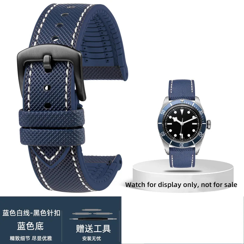 Per Casio Swordfish MDV-106 Marlin MDV106 Cinturino MDV107 MTPVD01 Cinturino in gomma Ghost Water 5374 Cinturino 22mm Cinturino sportivo