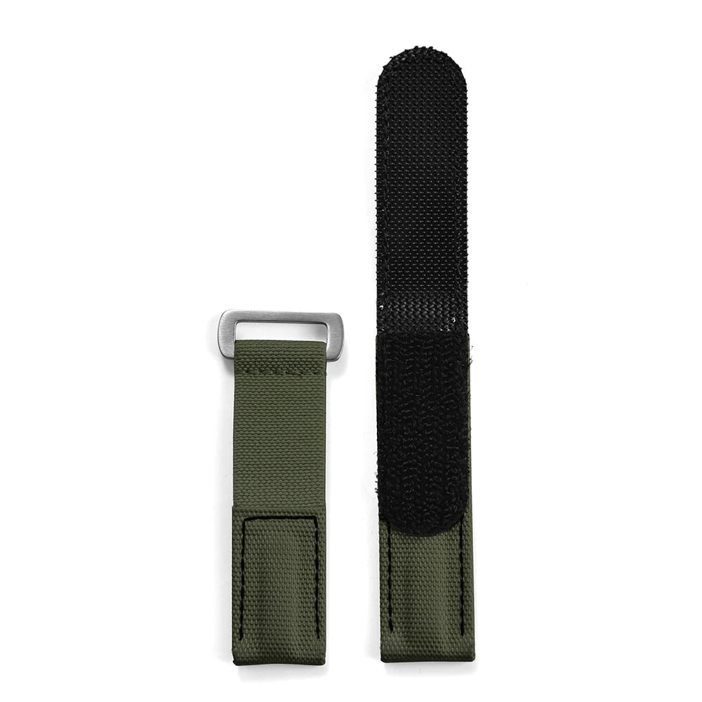 Bracelet de montre à séchage rapide, crochet et boucle améliorés de 20mm, toile élastique, tissu voile, bracelet de montre en Nylon pour Garmin