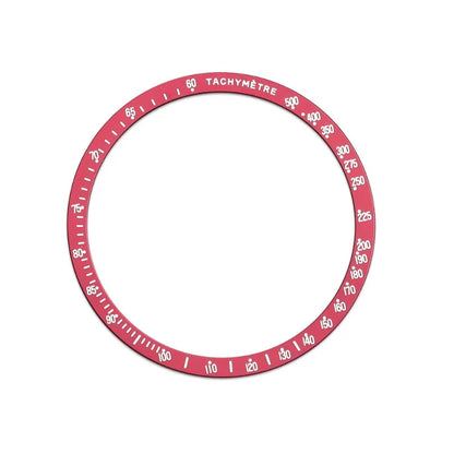 Insert per lunetta per orologio in alluminio 40,5 mm * 35,2 mm per cassa orologio Speedmaster VK63, anello per orologio con lunetta tachimetrica per Speedmaster