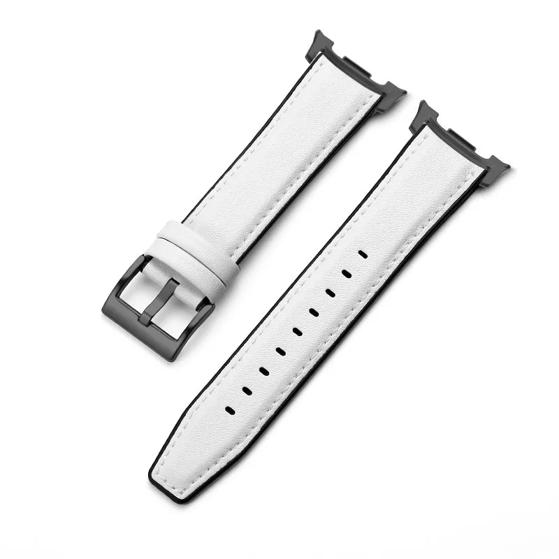 Leather Strap for Samsung Galaxy Watch 8 40 44mm /8 Classic 46mm, Sports Strap for Galaxy Ultra 2026 9 47mm, Professional Style