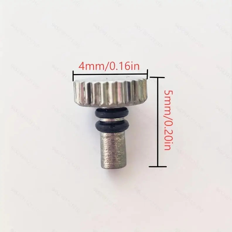 Replacement Waterproof Steel Watch Crown, Watch Part Compatible with 7s26