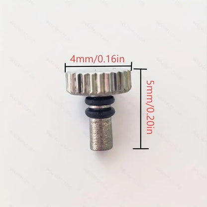 Replacement Waterproof Steel Watch Crown, Watch Part Compatible with 7s26