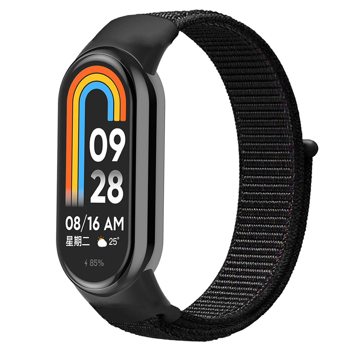 Bracelet à boucle en Nylon pour xiaomi Mi Band 10 9 8, Bracelet de remplacement, pulsera Xiaomi Smart Band 10 9 8 NFC