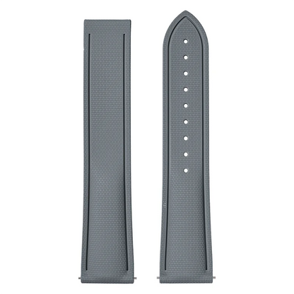 Cinturino in gomma fluorurata per Omega Seamaster 20mm 21mm 22mm FKM, cinturino universale a sgancio rapido, accessori per Rolex e Tudor