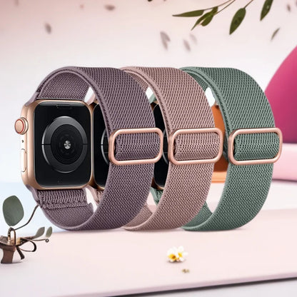 3 cinturini in nylon per Apple Watch Ultra, 38mm, 40mm, 41mm, 42mm, 44mm, 45mm, 46mm, 49mm, cinturino elastico in nylon, iWatch serie 11, 10, 9