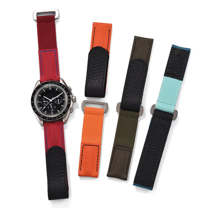 Bracelet de montre à séchage rapide, crochet et boucle améliorés de 20mm, toile élastique, tissu voile, bracelet de montre en Nylon pour Garmin
