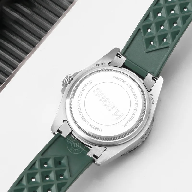 Soft Silicone Watch Strap for Men, Waterproof Rubber Watch Band, Watch Accessories, Tudor Pelagos, 25500 and 25600 Series, 22-12mm