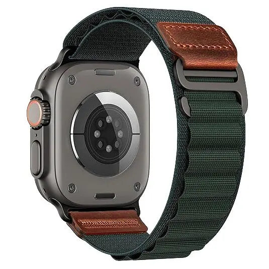 Bracelet en cuir Alpine Loop pour Apple Watch Ultra Series 11 10 9 8 7 6 5 SE
