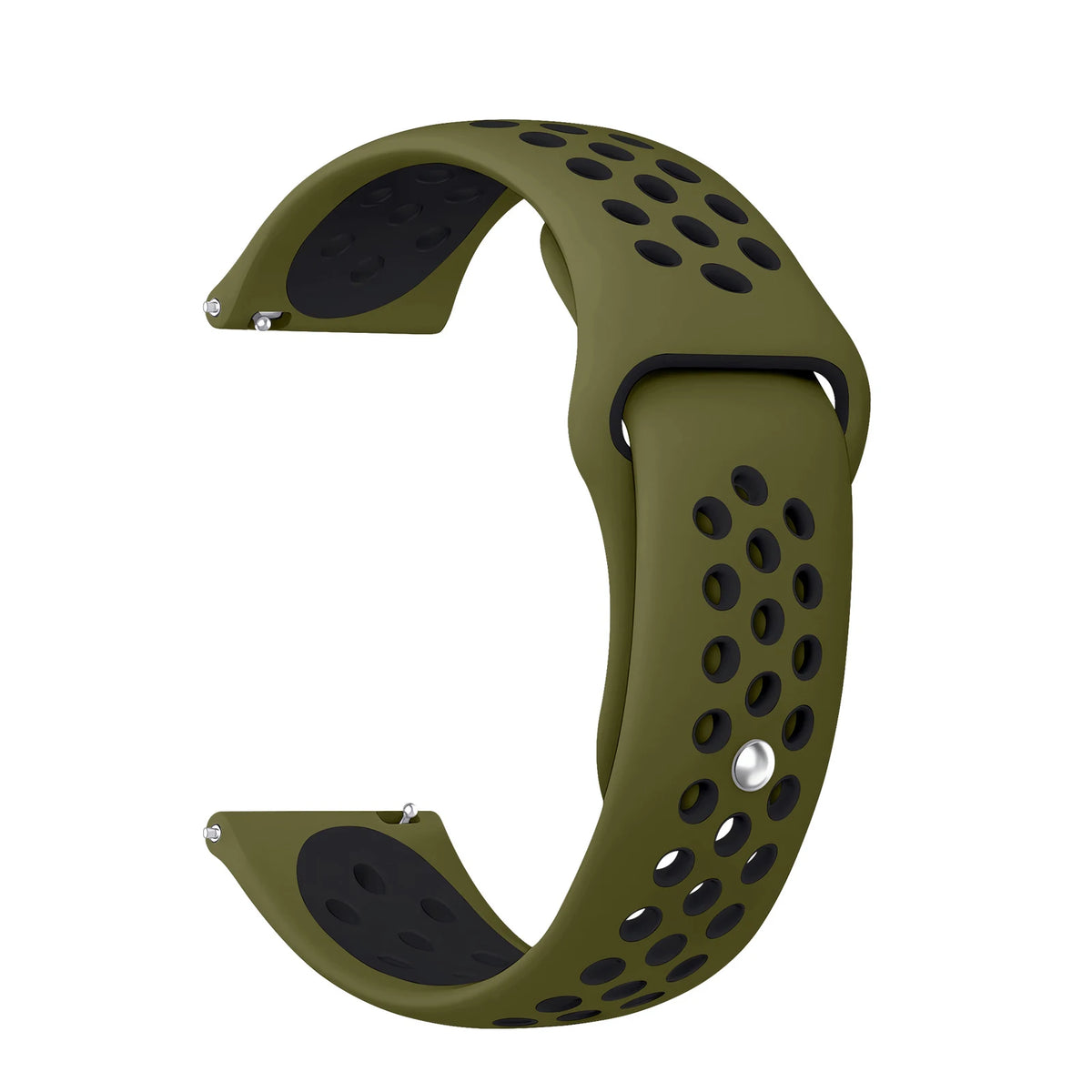 Cinturino in silicone da 20 mm 22 mm, per Amazfit Bip 6 5/GTS 3/2/2e/GTS2 Mini/GTR 3 Pro/42 mm/47 mm/2/2e/Stratos 2/3 Pro Sport Correa