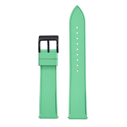 Premium FKM Rubber Watch Band 20mm 22mm Quick Release Diving Waterproof Watch Straps Soft Durable Unisex FPM Bracelets