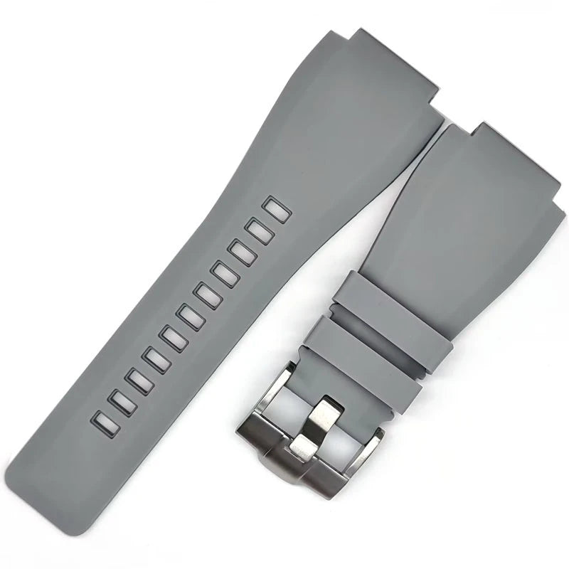 Bracelet de montre en Silicone souple pour hommes, 22/24mm, pour Bell Rose Police BR01/BR03, étanche, pièces de rechange avec outil