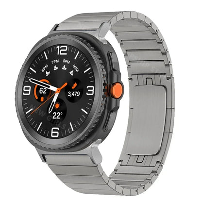 Luxury Stainless Steel Bracelet for Samsung Galaxy Watch 8 Classic 46mm 44mm 40mm, Professional Strap for Samsung Galaxy Ultra Correa