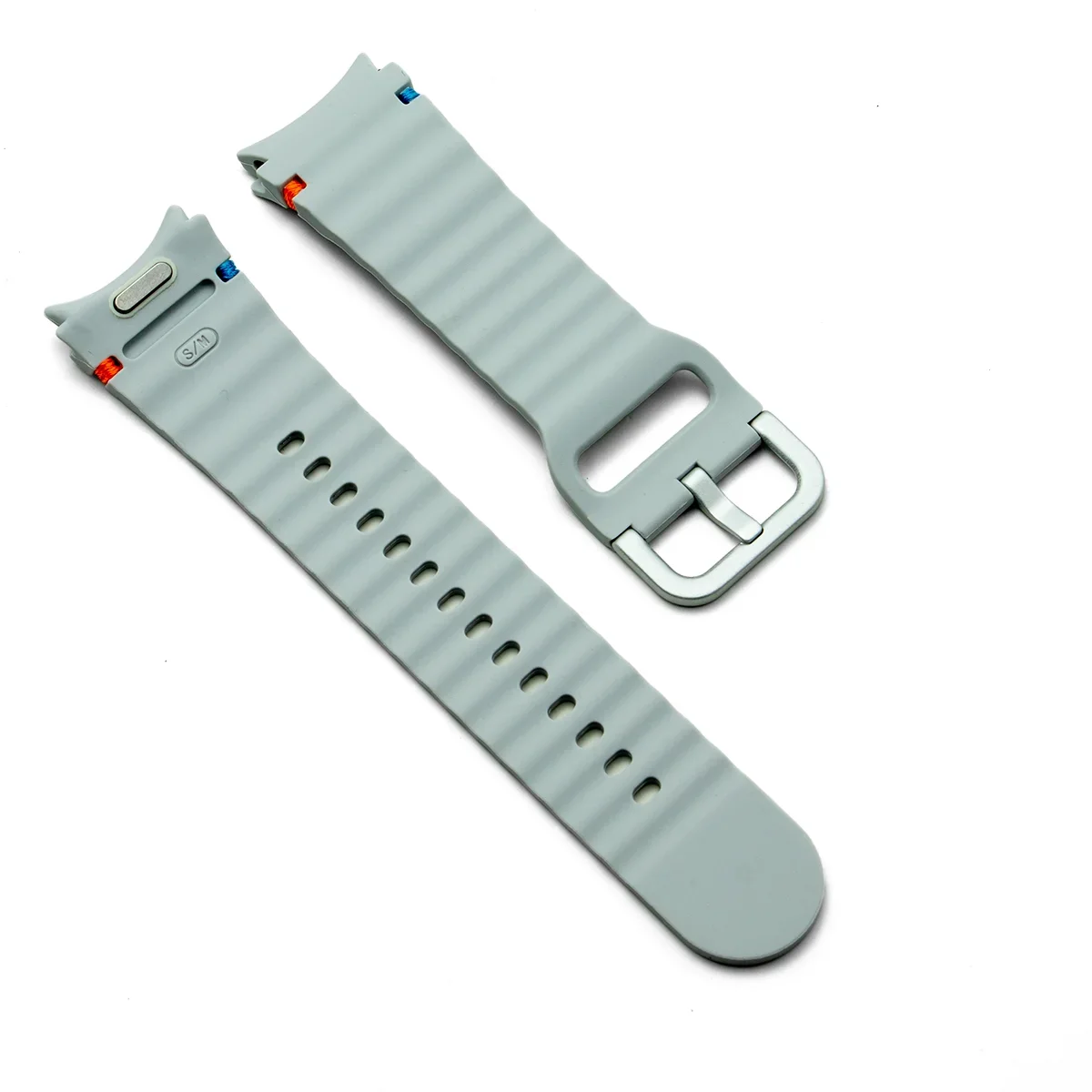 Cinturino originale in silicone senza spazi, regolazione rapida, per Samsung Galaxy Watch 7 6 5 4 40mm 44mm, 5Pro 45mm 6 Classic 43mm 47mm