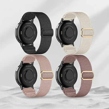 Cinturino elastico per Samsung Watch7 6 5 4, cinturino in Nylon per Garmin Vivoactive4s/Forerunner245/Garmin Venu 3/Huawei WatchGT 6 5 4 3
