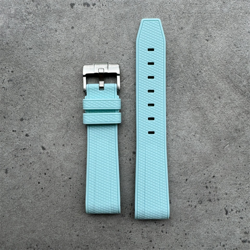 20mm Silicone Rubber Watch Strap – Men's and Women's