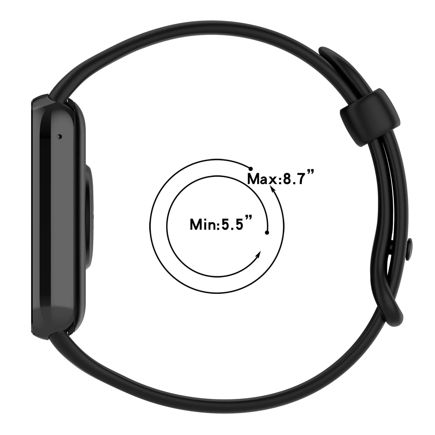 Bracelet en silicone officiel pour Xiaomi Smart Band 10 Pro/9 Pro/8 Pro, bracelet de remplacement pour Redmi Watch 4 5 6, accessoires