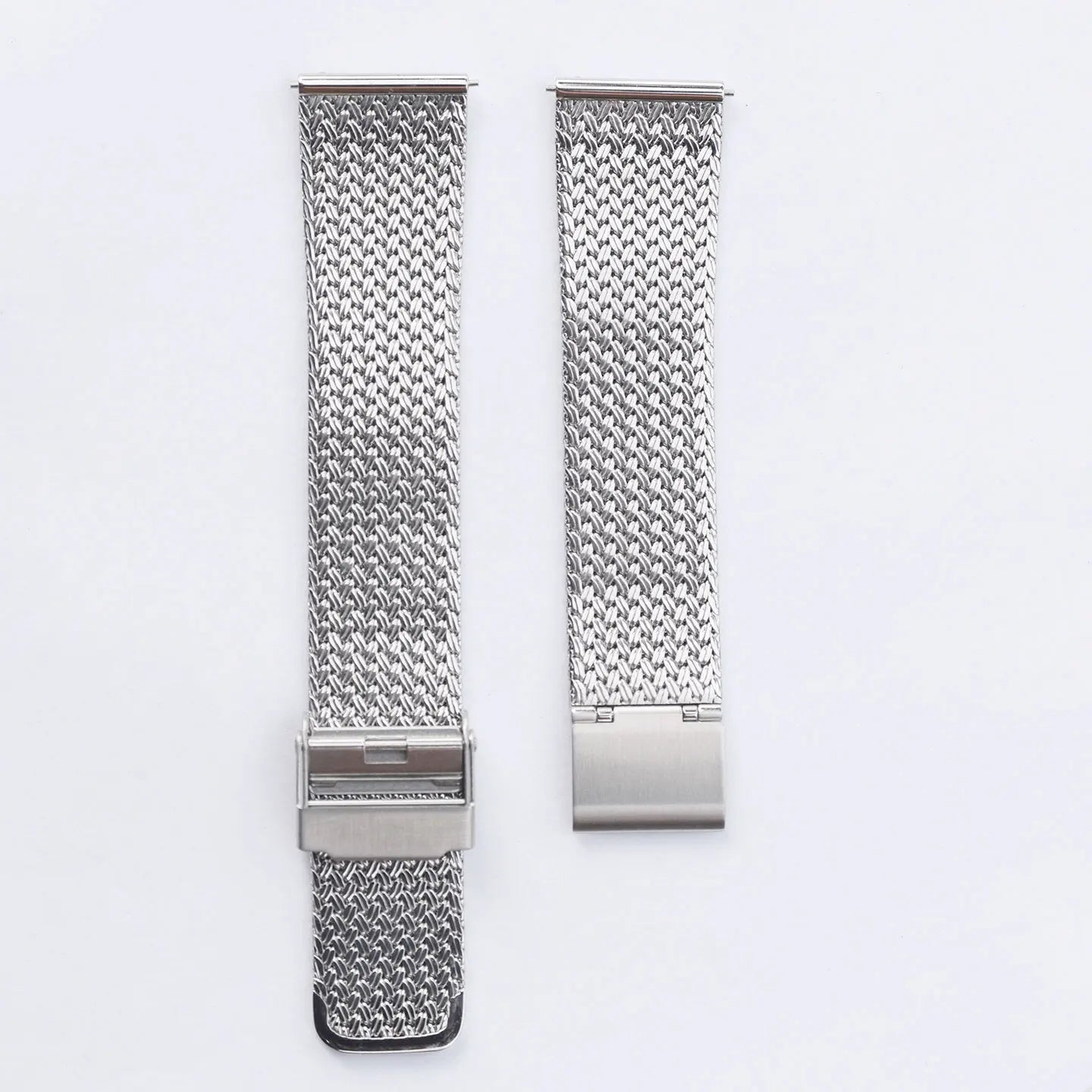 Cinturino/bracciale per orologio con motivo intrecciato, cinturino universale in maglia milanese da 20 mm