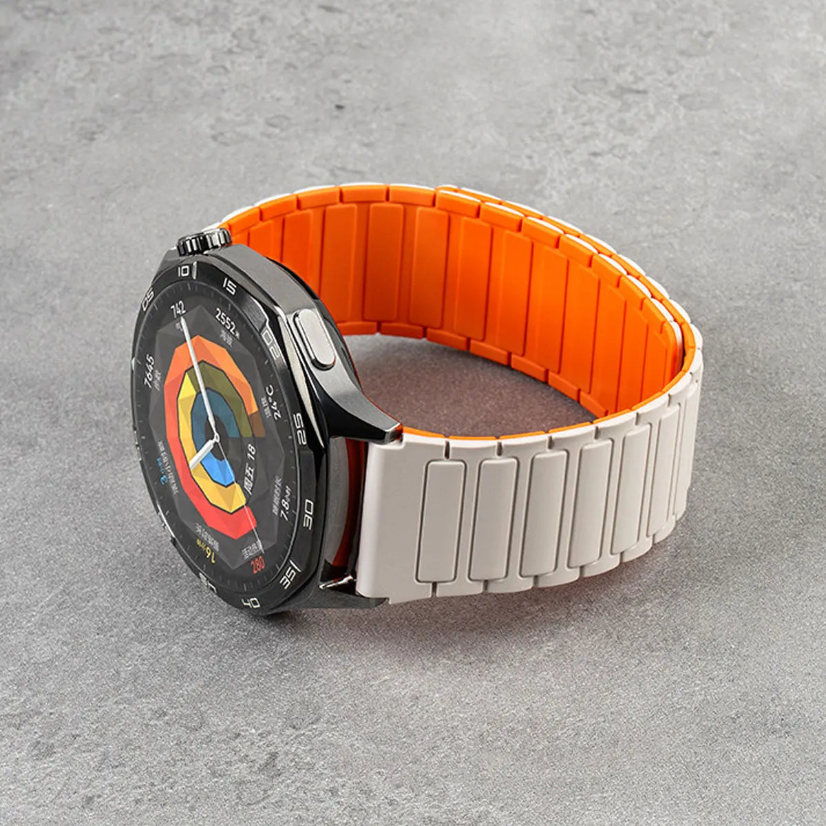 Bracelet en silicone magnétique pour Huawei GT6/GT5/GT4/GT3/Watch5 |   Bracelet d'été respirant pour Redmi Watch 5 Active Lite 3 Active Lite