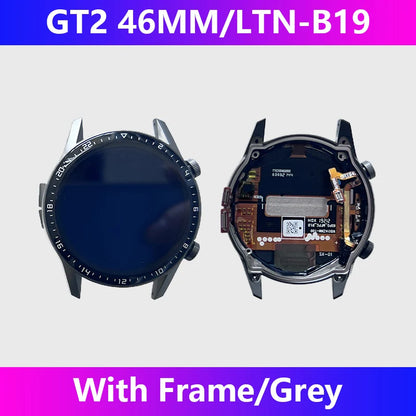 Pour Huawei GT2 assemblage d'écran avec cadre GT2 42/46MM écran de montre LTN-B19 écran d'affichage