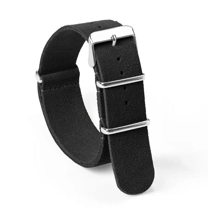Bracelet en cuir suédé 22mm 20mm, universel pour Seiko, pour Samsung Galaxy Watch 5 4 3, bracelets de remplacement