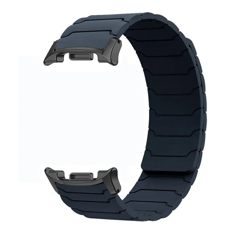 Bracelet magnétique en Silicone pour Samsung Galaxy Watch Ultra 2025, 47mm, pour Galaxy 8 40mm 44mm/8Classic 46mm, Bracelet de sport