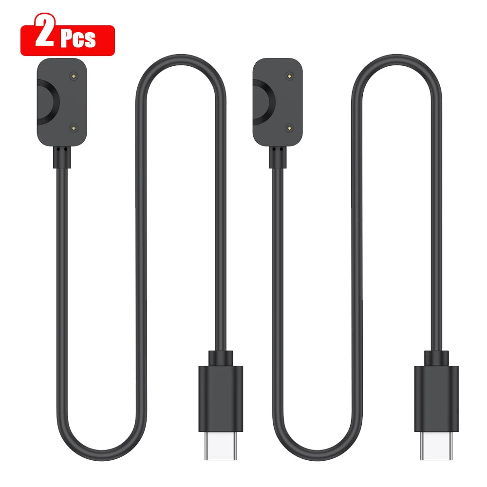 1-2 pièces 100cm USB Type C chargeur rapide magnétique pour Samsung Galaxy Fit 3 câble de chargement pour Samsung Galaxy Fit 3 adaptateur de montre