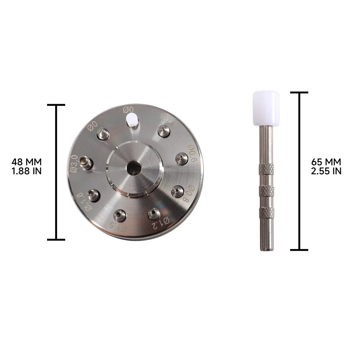 Watch hand press fitting tool, hand pusher, alloy steel hand holder, repair tool for watchmakers