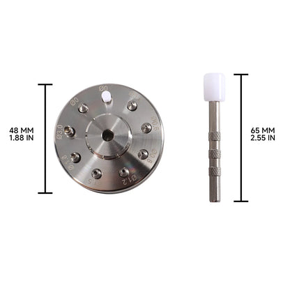 Watch hand press fitting tool, hand pusher, alloy steel hand holder, repair tool for watchmakers