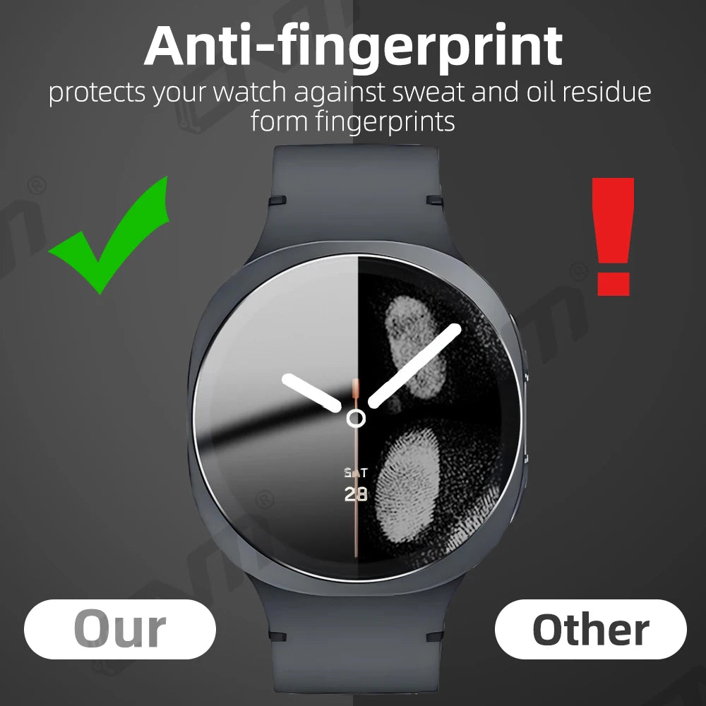 Tempered Glass for Samsung Galaxy Watch 8 Classic 40mm 44mm 46mm Ultra (2025) 47mm